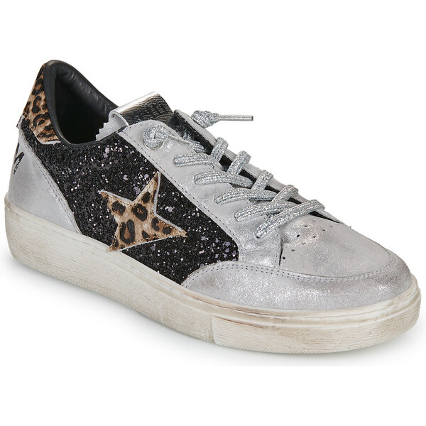 Cetti Nízke tenisky C-1400-SRA-EXP-INV26-SATURNO-GLITTER-SILVER Cetti 65247159