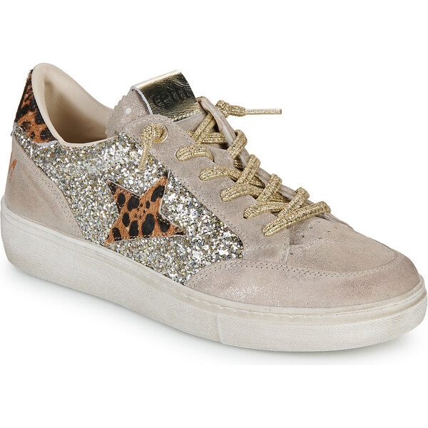 Cetti Nízke tenisky C-1400-SRA-EXP-INV26-SATURNO-GLITTER-CHAMPAGNE 65247154