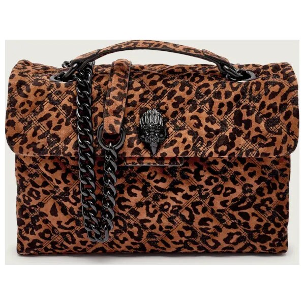 Kurt Geiger Kabelka na rameno KENSINGTON | semiš 65189922