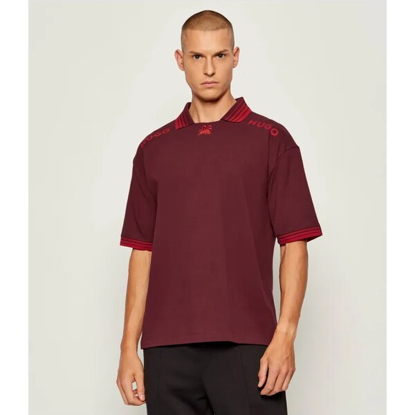 HUGO Polo tričko Dartmel | HUGO x Racing Bulls | Loose fit 65245696