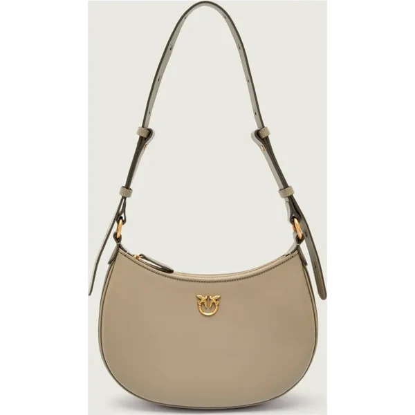 Pinko Kožené hobo HALF MOON MINI 65237101