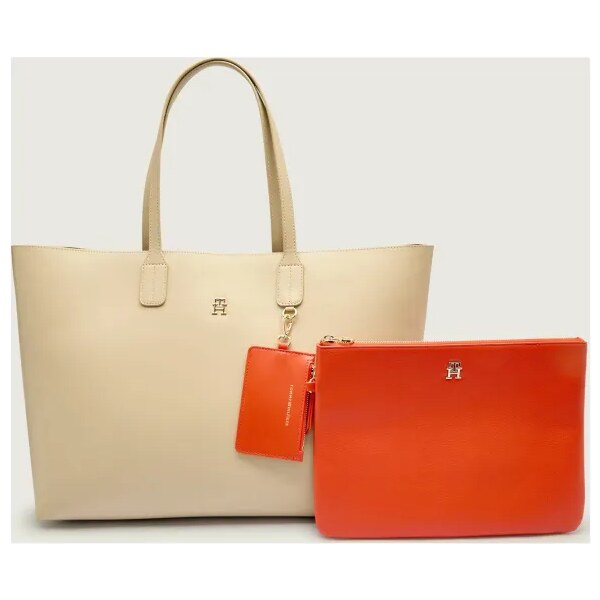 Tommy Hilfiger Obojstranná shopper kabelka + príručná taštička ICON 65213717