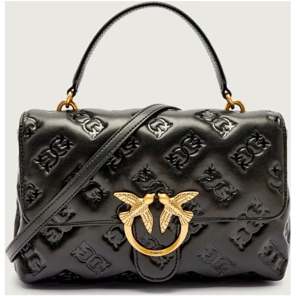 Pinko Kožený kufrík LOVE LADY PUFF CLASSIC 65210384