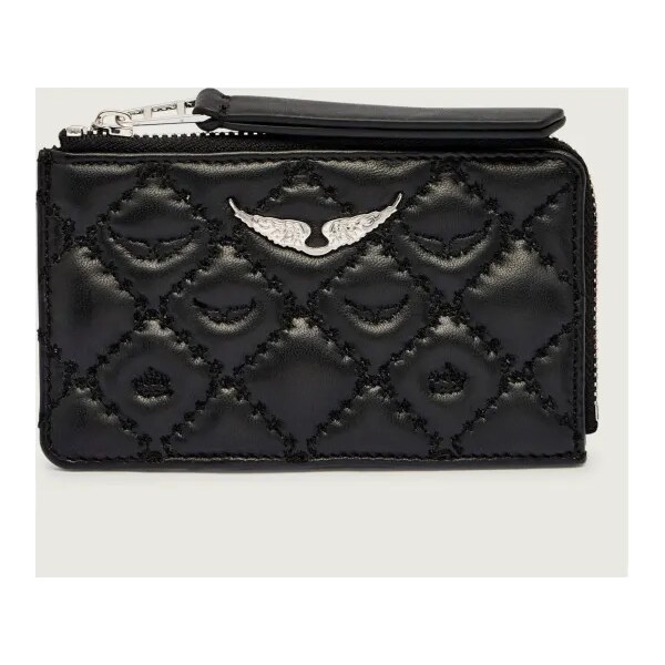 Zadig&Voltaire Kožené puzdro na karty 65213662