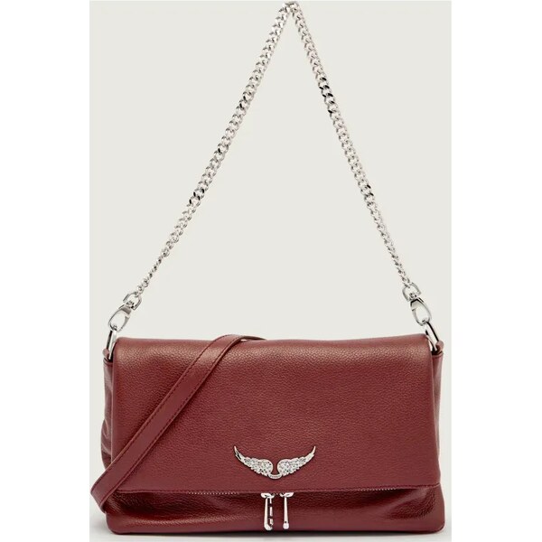 Zadig&Voltaire Kožená kabelka na rameno ROCKY II 65213663