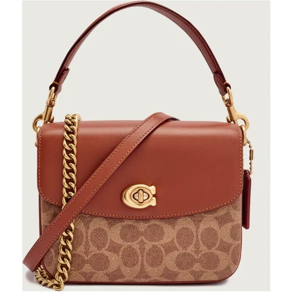 Coach Kabelka na rameno CASSIE | s prímesou kože 62955261