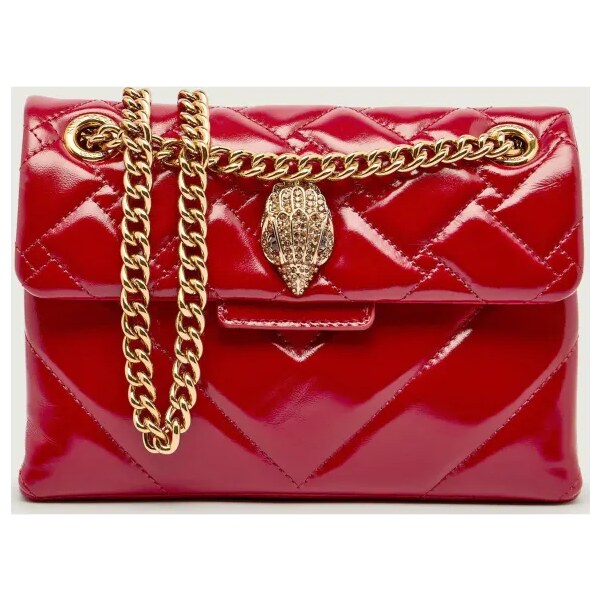 Kurt Geiger Kožená kabelka na rameno MINI KENSINGTON 65237064