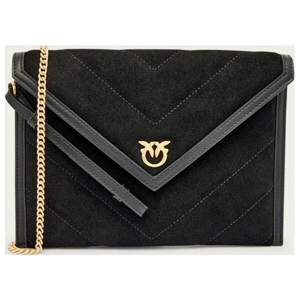 Pinko Listová kabelka Love Birds | semiš 65236405