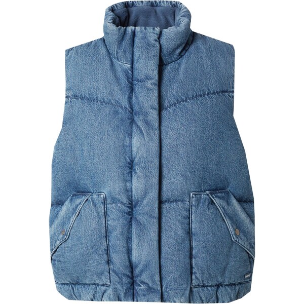 LEVIS Vesta Western Bubble Vest modrá denim 65252594