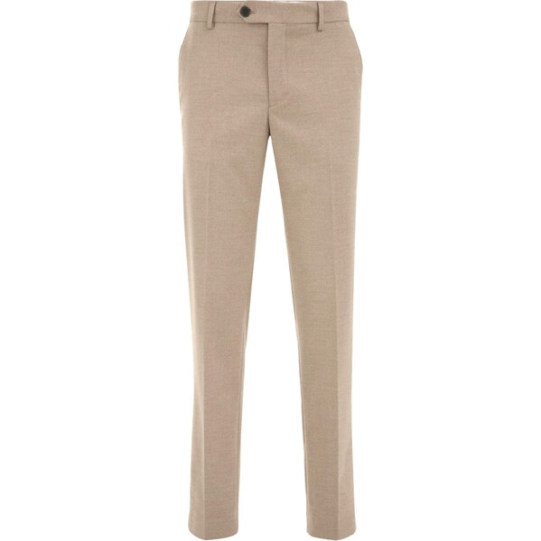 WE Fashion Nohavice s pukmi béžová 65286677