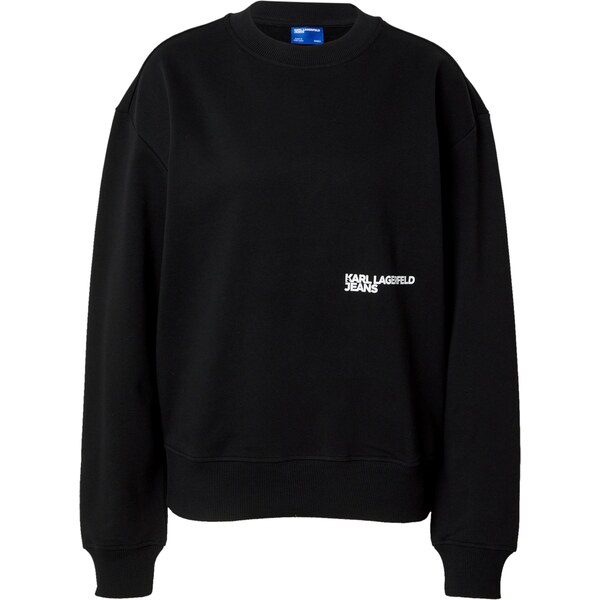 KARL LAGERFELD JEANS Mikina čierna / biela 65465506