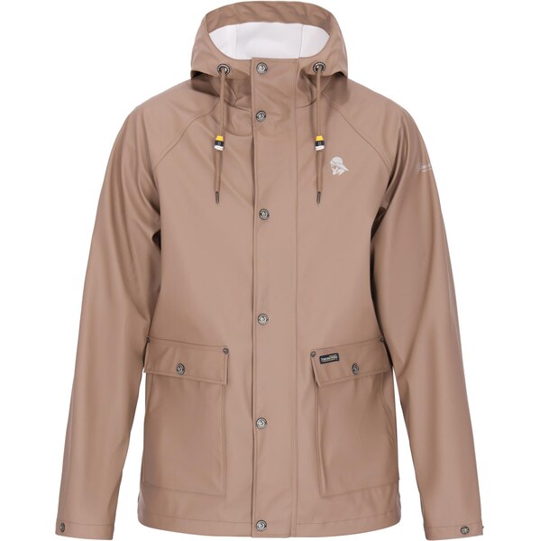 Schmuddelwedda Funkčná bunda svetlohnedá / sivá 65658523