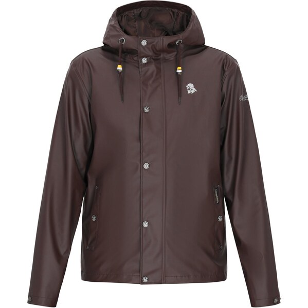 Schmuddelwedda Funkčná bunda tmavohnedá 65253489