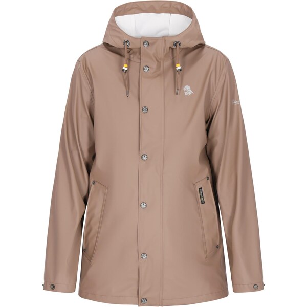 Schmuddelwedda Funkčná bunda svetlohnedá / svetlosivá 65658522