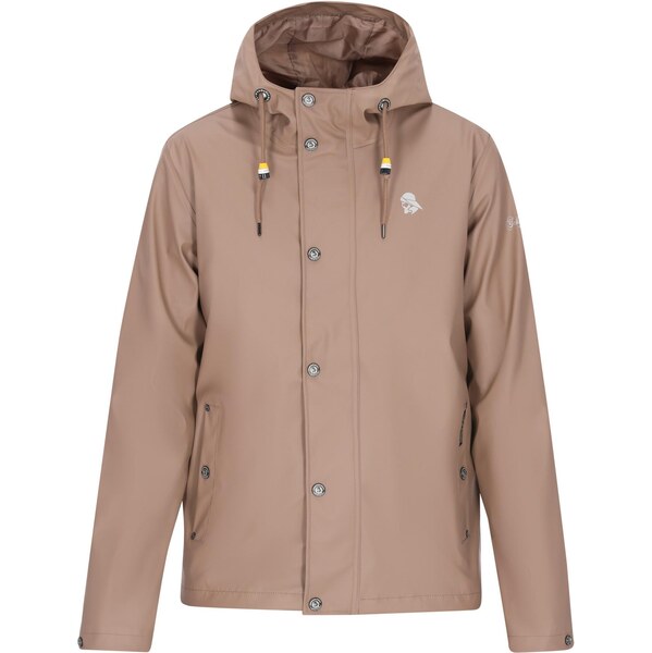 Schmuddelwedda Funkčná bunda mokka / sivá 65658558