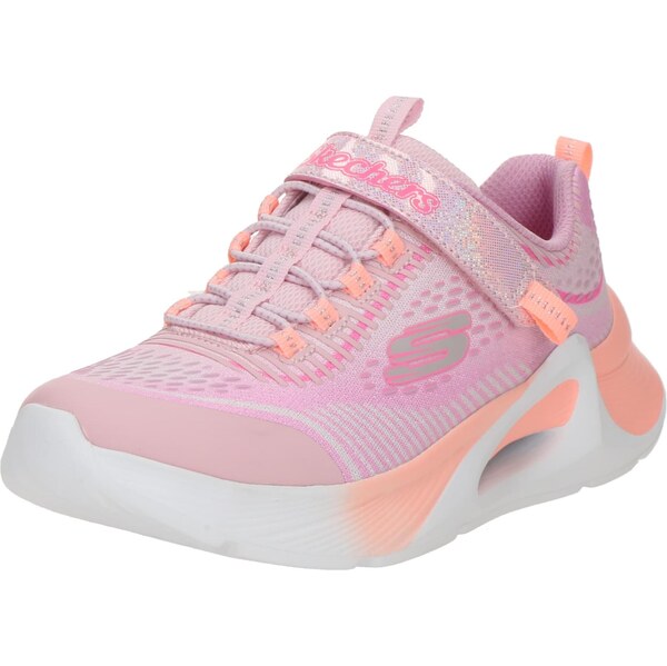 SKECHERS Tenisky TIDE TECH striebornosivá / svetlooranžová / ružová / 65268032