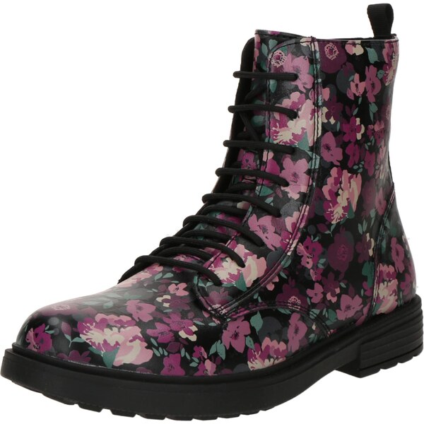 GEOX Čižmy Eclair trstinová / fialová / ružová / čierna 65253667