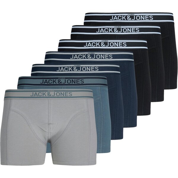 JACK & JONES Boxerky Jacjohn námornícka modrá / námornícka modrá / 65253726
