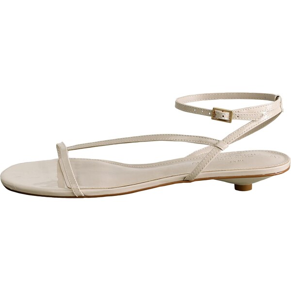 Next Remienkové sandále biela 65694101