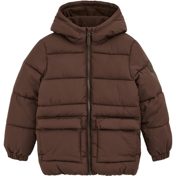 WE Fashion Prechodná bunda hnedá / tmavohnedá 65883005