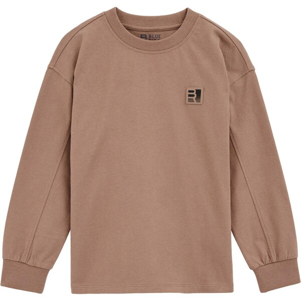 WE Fashion Tričko svetlohnedá / čierna 65883114