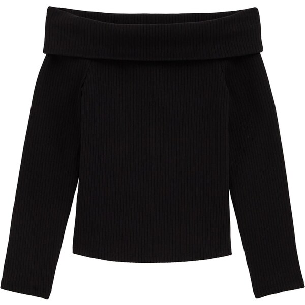 WE Fashion Tričko čierna 65658845