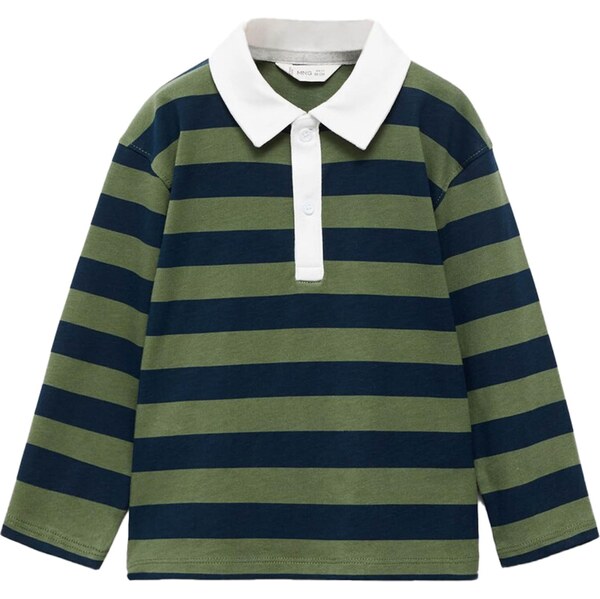 MANGO KIDS Tričko námornícka modrá / zelená / biela 65658063