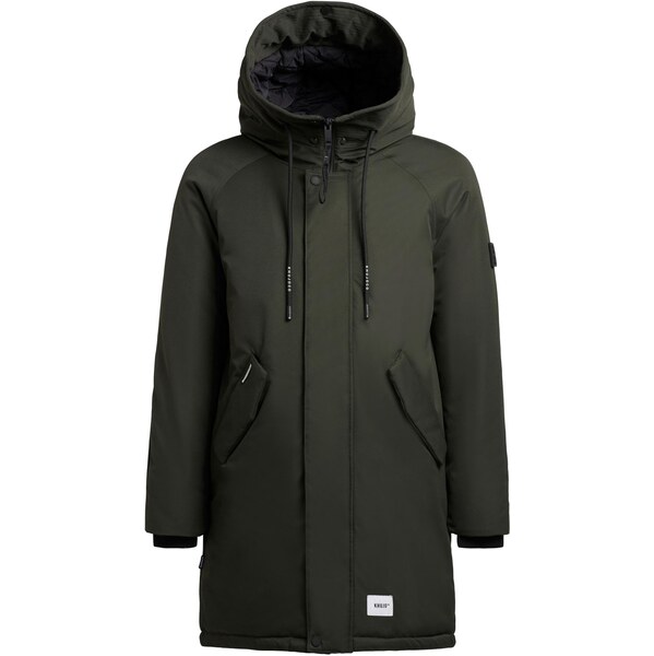 khujo Prechodný kabát Hant tmavozelená 65773283