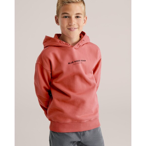 WE Fashion Mikina červená / čierna 65835446