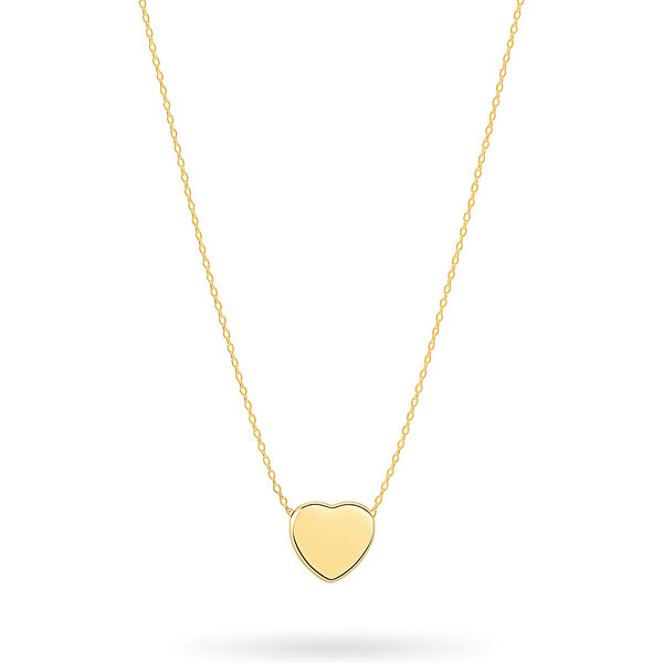 Brilio Srdiečkový náhrdelník zo žltého zlata 14/778.901 Esp-yellow 66579171