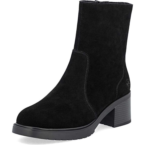 Dámska členková obuv RIEKER Y5256-00 čierna W5 65255551