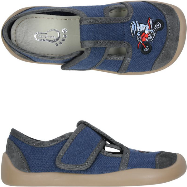Barefoot papučky Bar3foot M-Nevada 3BS3/48 Navy Modrá 65260530