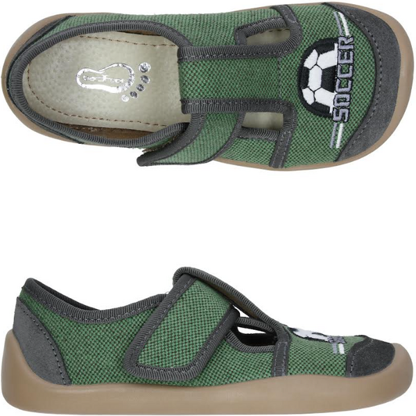 Barefoot papučky Bar3foot M-Nevada 3BS3/34 Zelená 65260531