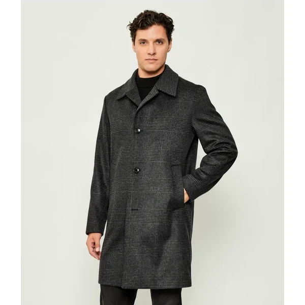 BOSS BLACK Vlnený kabát H-Clark-254 | s prímesou kašmíru 65259979