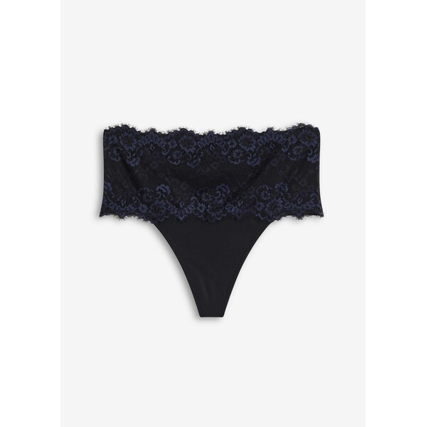 bonprix Sťahovacie nohavičky s čipkou, stredný tvarujúci efekt, farba 65262364