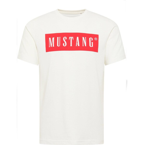 bonprix Tričko Mustang Austin z čistej bavlny, farba biela 65263038