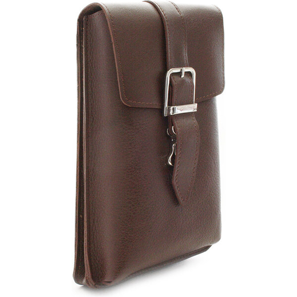 Arwel Hnedé pánske kožené púzdro na mobil 611-3401A-40 65279816