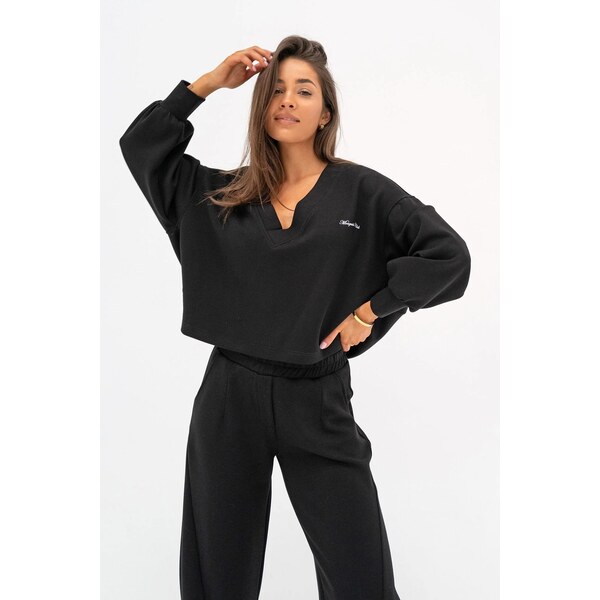 Mosquito Dámska tepláková mikina soft Ollie Black čierna, Farba čierna 65263675