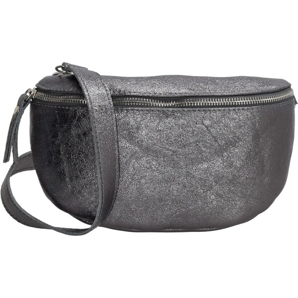 Charm London Strieborná kožená ľadvinka „Adeline“ 65263862