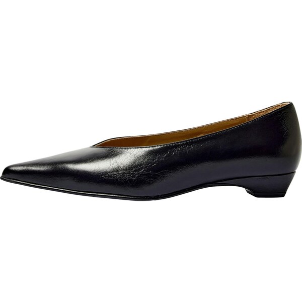 SELECTED Baleríny SLFISLA čierna 65267644