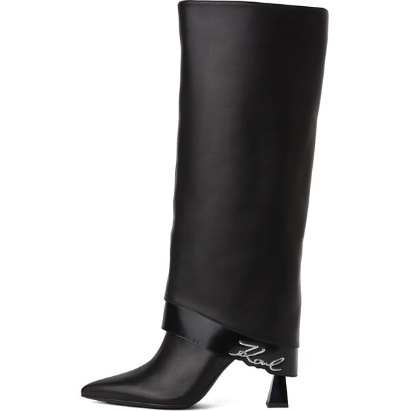 Karl Lagerfeld Čižmy Debutante čierna 65376809