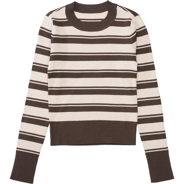 STACCATO Sveter krémová / čokoládová 65646347