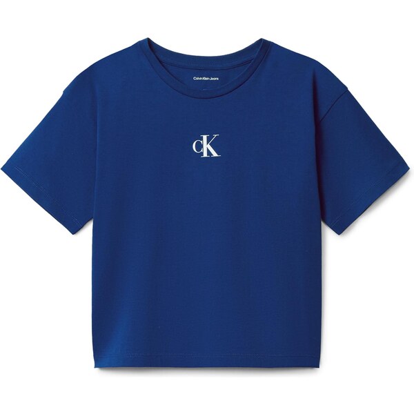 Calvin Klein Jeans Tričko námornícka modrá / biela 65323593