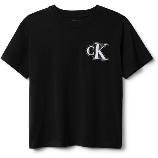 Calvin Klein Jeans Tričko čierna / biela 65268065