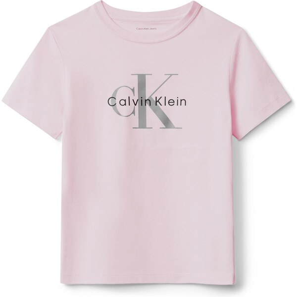 Calvin Klein Jeans Tričko sivá / rosé / čierna 65695857