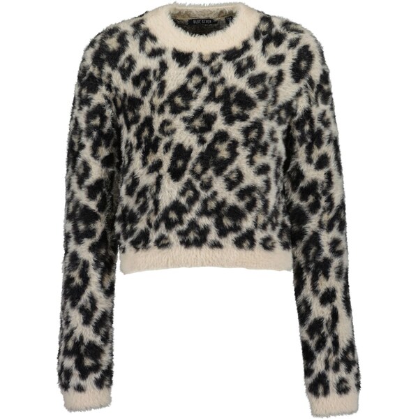 BLUE SEVEN Sveter tmelová / piesková / čierna 65878335