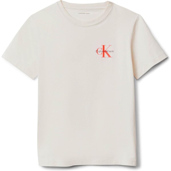 Calvin Klein Jeans Tričko svetlosivá / brusnicová 65268098