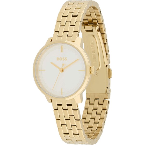 BOSS Analógové hodinky Lucia zlatá 65891118