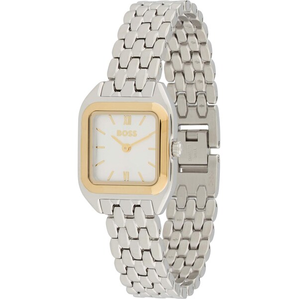 BOSS Analógové hodinky Mae Petite zlatá / strieborná / biela 65891124