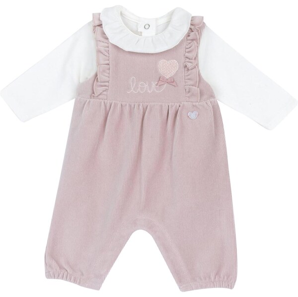 Chicco Set staroružová / biela 65484793